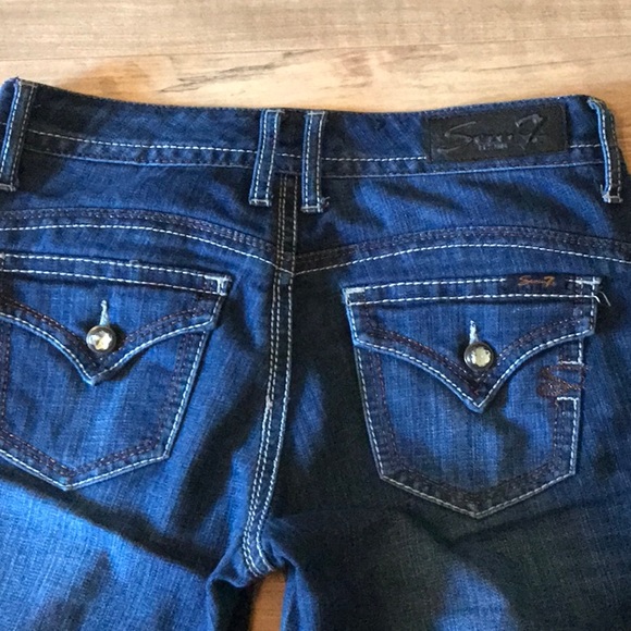 Seven 7 Slim Boot Jeans - Picture 4 of 7